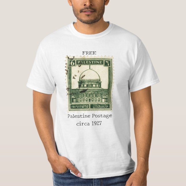 Camiseta Palestina Libre | Sello histórico de Pale (Anverso)
