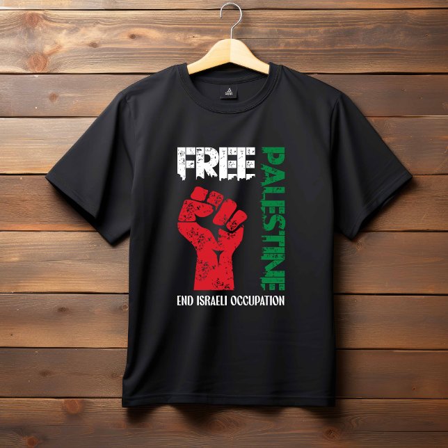 Camiseta Palestina Libre - Terminar con la ocupación israel (Subido por el creador)