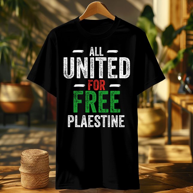 camiseta palestina libre unida por palestina libre (Subido por el creador)