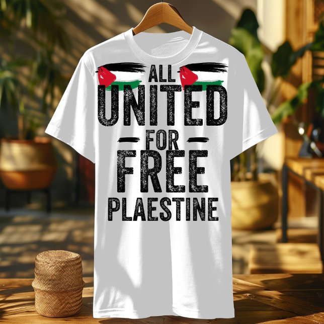 camiseta palestina libre unida por palestina libre (Subido por el creador)
