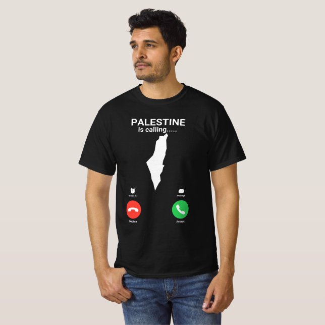 Camiseta Palestina llama (Anverso completo)