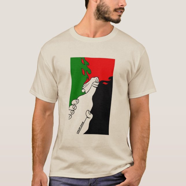Camiseta Palestina molotov (Anverso)
