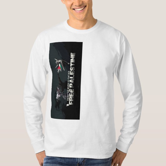 Camiseta Palestina, Palestina, bandera de Palestina, Palest (Anverso)