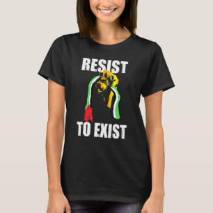 Camiseta Palestina resiste a existir 1