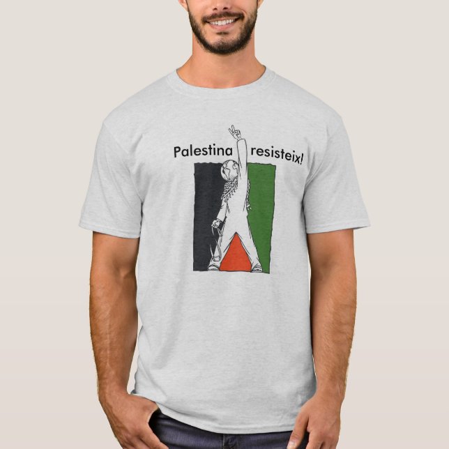 Camiseta Palestina Resisteix! (Anverso)