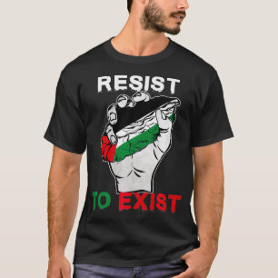 Camiseta Palestina Se Rehúsa A Eist Premium