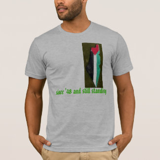 Camiseta Palestina todavía que se coloca