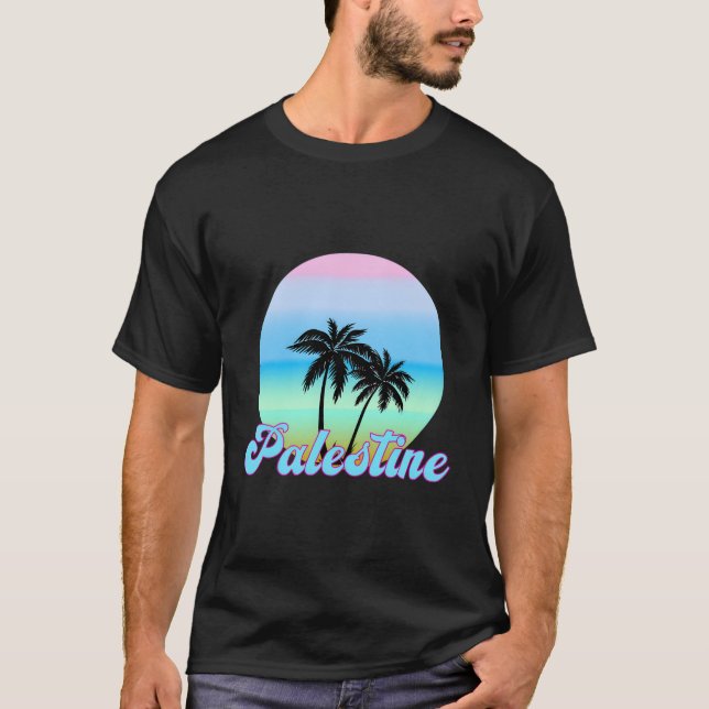 Camiseta Palestina vintage (Anverso)