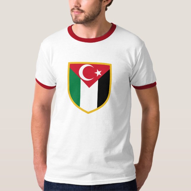 Camiseta Palestina y bandera de Turkiye (Anverso)