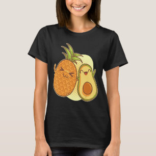 Camiseta Paleta de aguacate de piña amigos Summer Hawaii Be