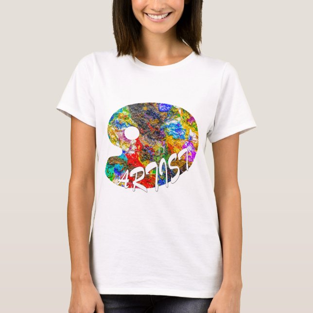 Camiseta Paleta de colores (Anverso)