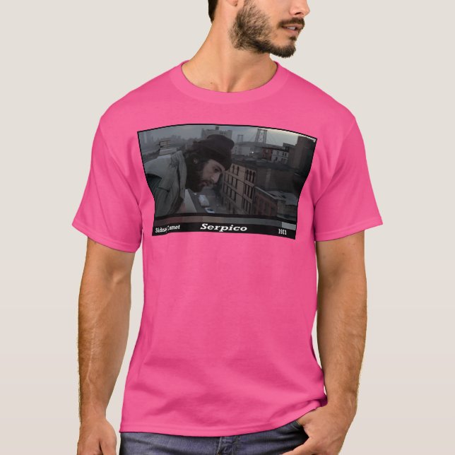 Camiseta Paleta de colores Al Pacino Serpico (Anverso)