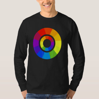 Camiseta Paleta de Colores Círculo Pintura Pintor Profesor
