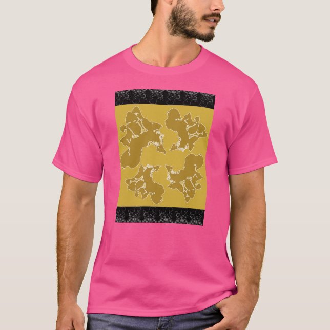 Camiseta Paleta de colores de Klimt (Anverso)