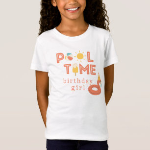 Camiseta paleta de flamenco de verano para cumpleaños de ni