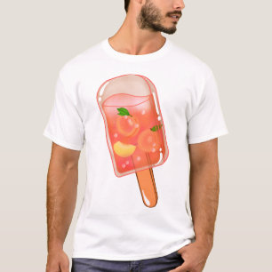 Camiseta Paleta de hielo de melocotón fresco