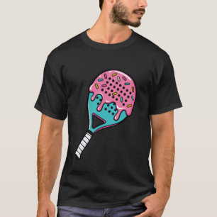 Camiseta Paleta de Padel Donut Helado Goteo Remo Tenis Pl