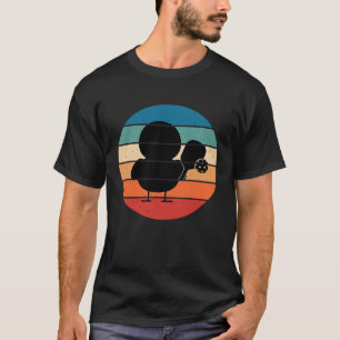 Camiseta Paleta de pollo retro vintage 5