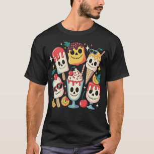 Camiseta Paleta de verano de película de terror Halloween H