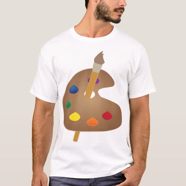 Camiseta Paleta del artista (Anverso)