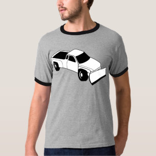 Camiseta paleta del camión de la nieve