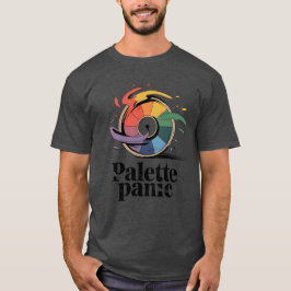 Camiseta Palette Panic | Funny Artist Humor