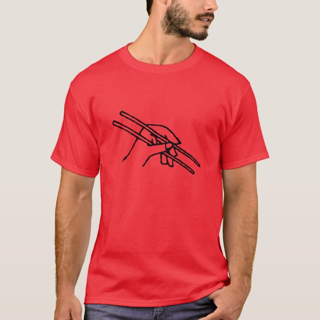 Camiseta Palillos (Anverso)