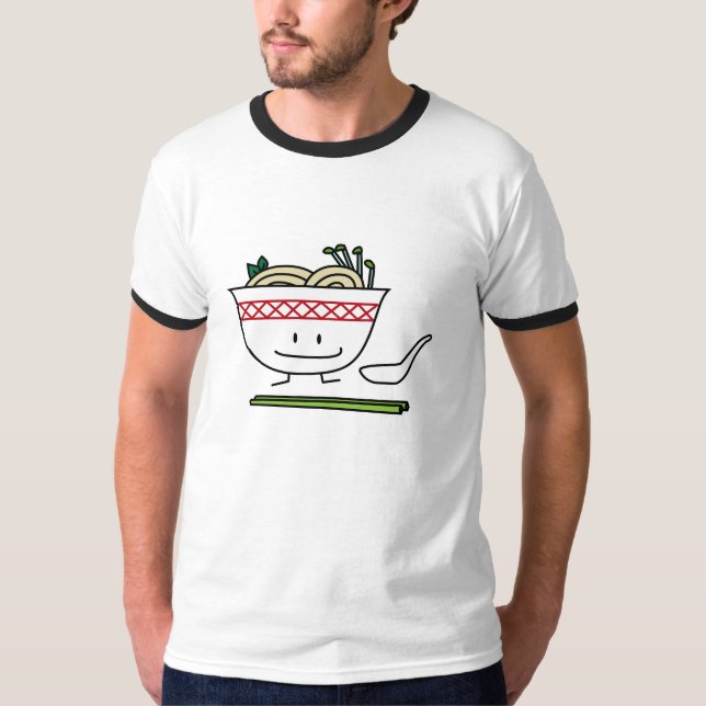 Camiseta Palillos de la cuchara de sopa de Vietnam del (Anverso)