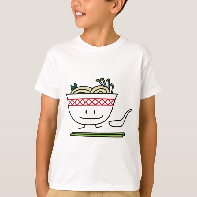 Camiseta Palillos de la cuchara de sopa de Vietnam del (Anverso)