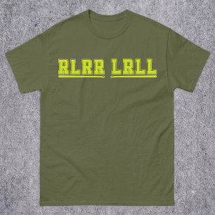 Camiseta Palillos de tambor de la banda RLRR LRLL divertido