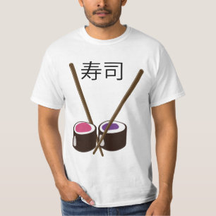 Camiseta Palillos japoneses para sushi