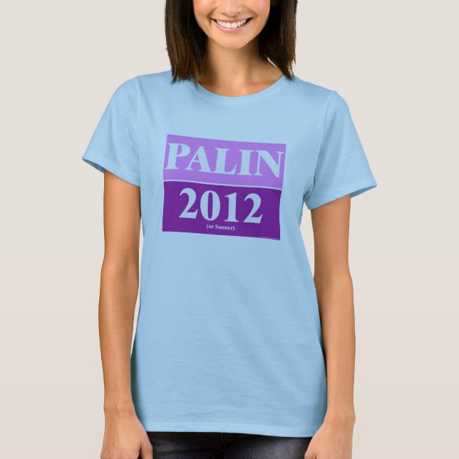 Camiseta Palin 2012 (Anverso)