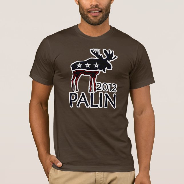 Camiseta Palin 2012 alces (Anverso)