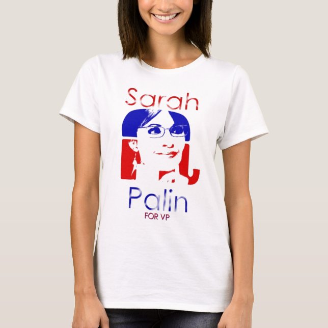 Camiseta palin de Sarah (Anverso)