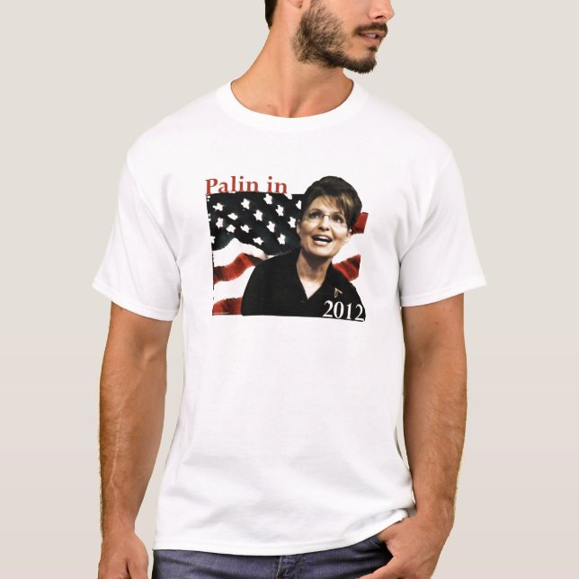 Camiseta Palin para el presidente en 2012 (Anverso)