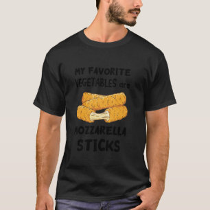 Camiseta Palitos de Mozzarella Queso Derretido Palito de Ve