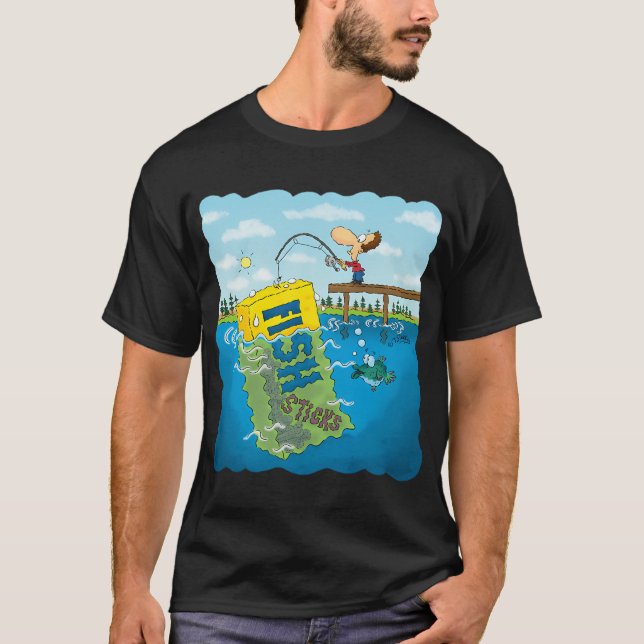 Camiseta Palitos de Pescado (Anverso)