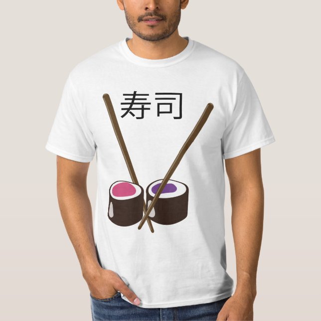 Camiseta Palitos de sushi en Japón (Anverso)