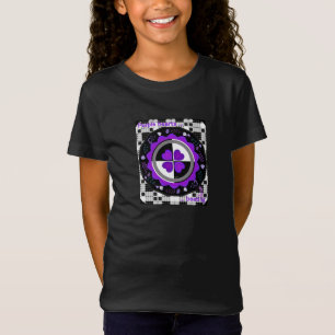 Camiseta Paliza a los corazones púrpura de B&W