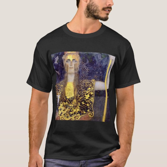 Camiseta Pallas Athena, Gustav Klimt (Anverso)