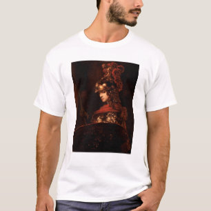 Camiseta Pallas Athena o, figura acorazada, 1664-65