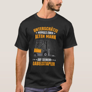 Camiseta Pallet Forklift Warehouseman Logisticista Dice 6