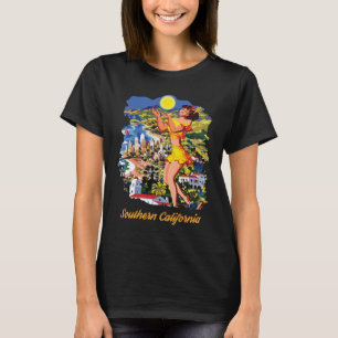 Camiseta Palm Beach de California del Sur Travel