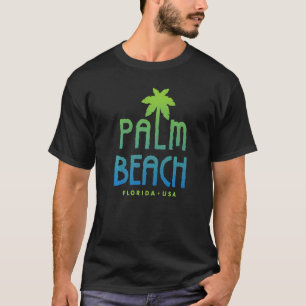 Camiseta Palm Beach Florida Palm Tree