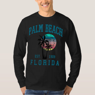 Camiseta Palm Beach Florida Spring Break 2022 Beach Palm Tr