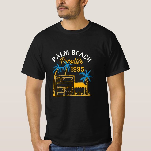 Camiseta Palm Beach Paradise (Anverso)