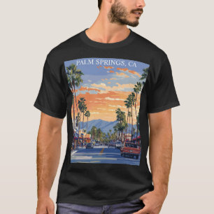 CAMISETA PALM CANYON DRIVE-PALM SPRINGS CA