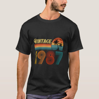 Camiseta Palm De 1987 Para 36 Años