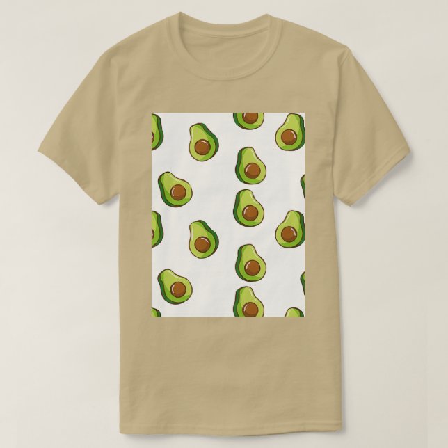 Camiseta Palm de aguacate para ornamen de moda (Diseño del anverso)