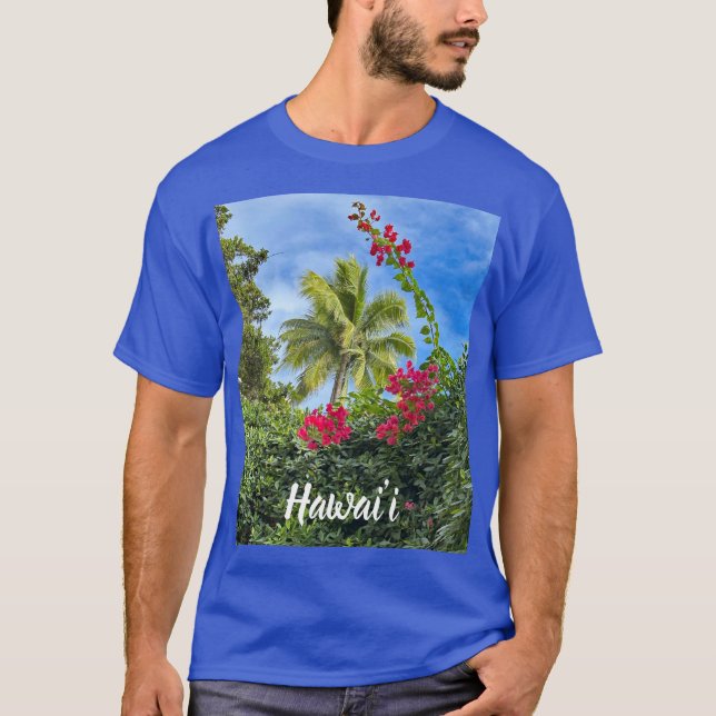 Camiseta Palm de coco hawaiano (Anverso)